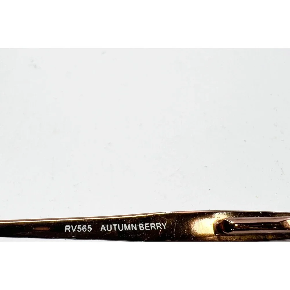 Revlon Eyeglasses Women Purple Autumn Berry RV565 Oval Frame 53-18-135
